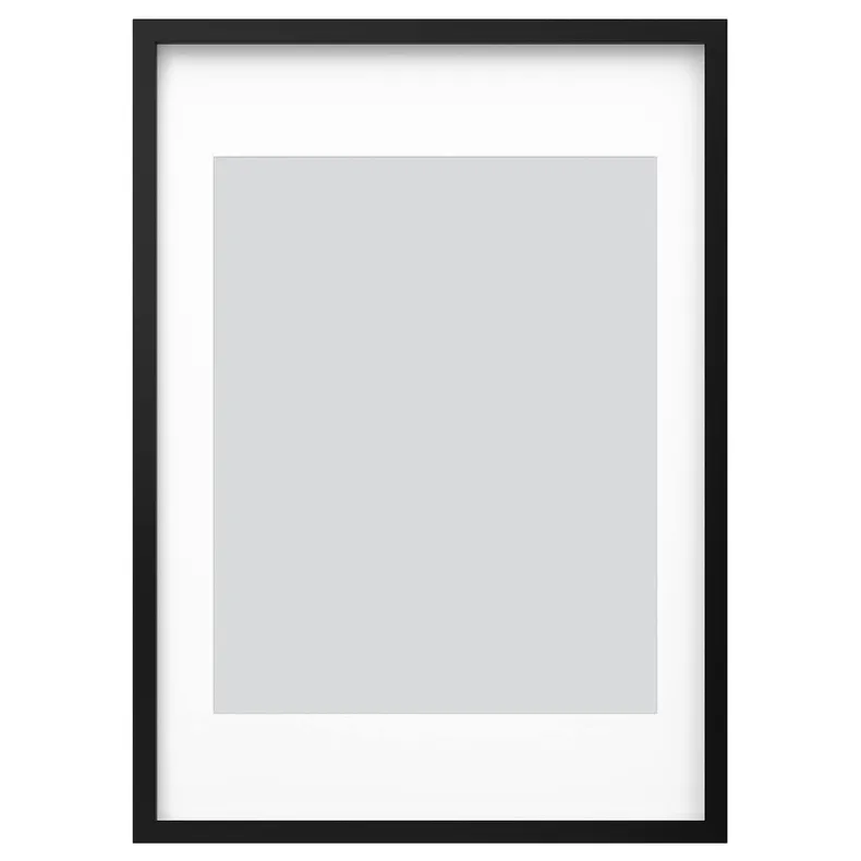 IKEA RÖDALM РЕДАЛЬМ, рамка, чорний, 50x70 см 705.489.25 фото №1