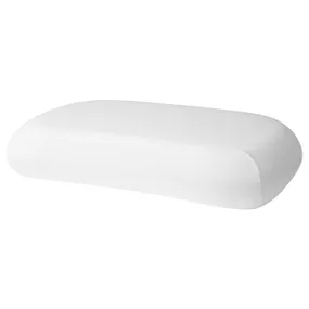 IKEA TÖCKENFLY ТЕКЕНФЛІ, наволочка для ергономічної подушки, білий, 29x43 см 605.355.27 фото