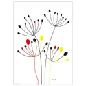 IKEA BILD БИЛЬД, постер, танцующие головки чеснока, 50x70 см 904.418.48 фото thumb №1