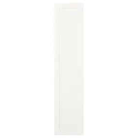 IKEA SANNIDAL САННІДАЛЬ, дверцята з петлями, білий, 40x180 см 892.430.19 фото