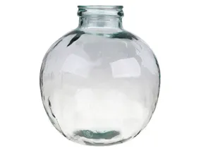 BRW Стеклянная ваза ручной работы голубого цвета 093175 фото