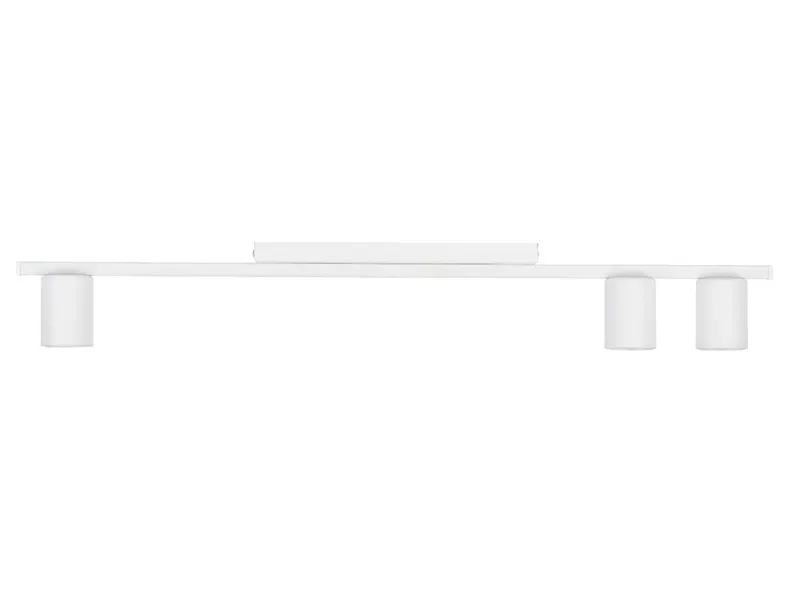 BRW Трехпозиционный металлический потолочный светильник Logan White 087496 фото №5