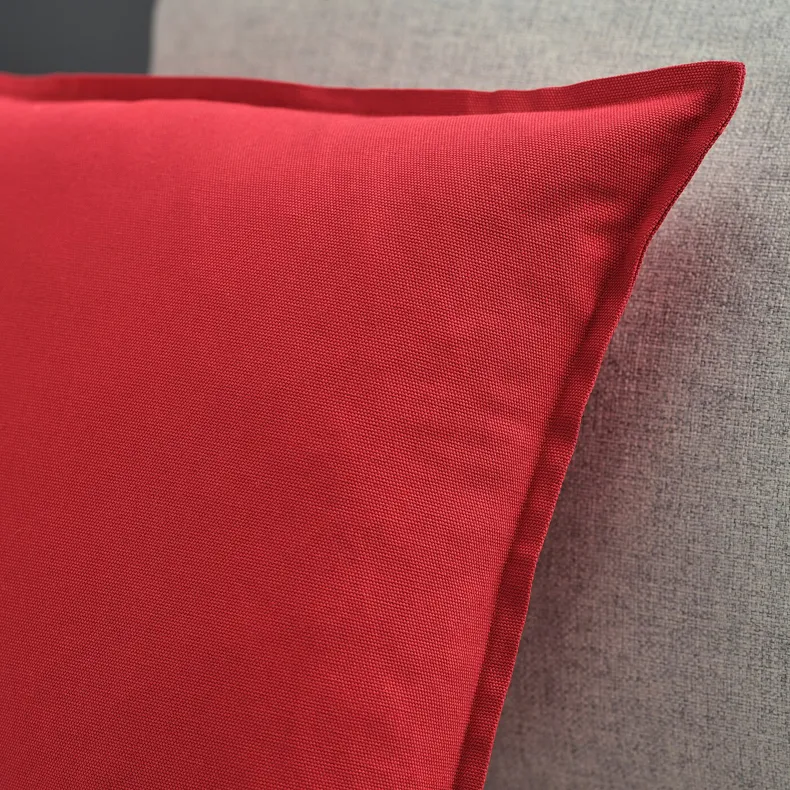 IKEA GURLI ГУРЛІ, чохол на подушку, червоний, 40x58 см 405.526.88 фото №5