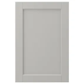 IKEA LERHYTTAN ЛЕРХЮТТАН, дверцята, світло-сірий, 40x60 см 104.614.87 фото