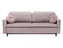 BRW Тримісний диван-ліжко BRW SOPHIA з ящиком для зберігання велюровий рожевий SO3-SOPHIA-LX_3DL-G1_B9C2B6 фото