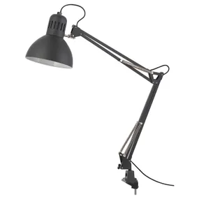 IKEA TERTIAL ТЕРЦІАЛ, робоча лампа, темно-сірий 503.553.95 фото