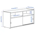 IKEA SPIKSMED СПИКСМЕД, шкаф для ТВ, комбинация, 157x32x97 см 095.033.13 фото thumb №8