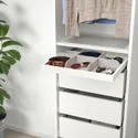 IKEA KOMPLEMENT КОМПЛЕМЕНТ, роздільник для висувної полиці, світло-сірий, 50x35 см фото thumb №2