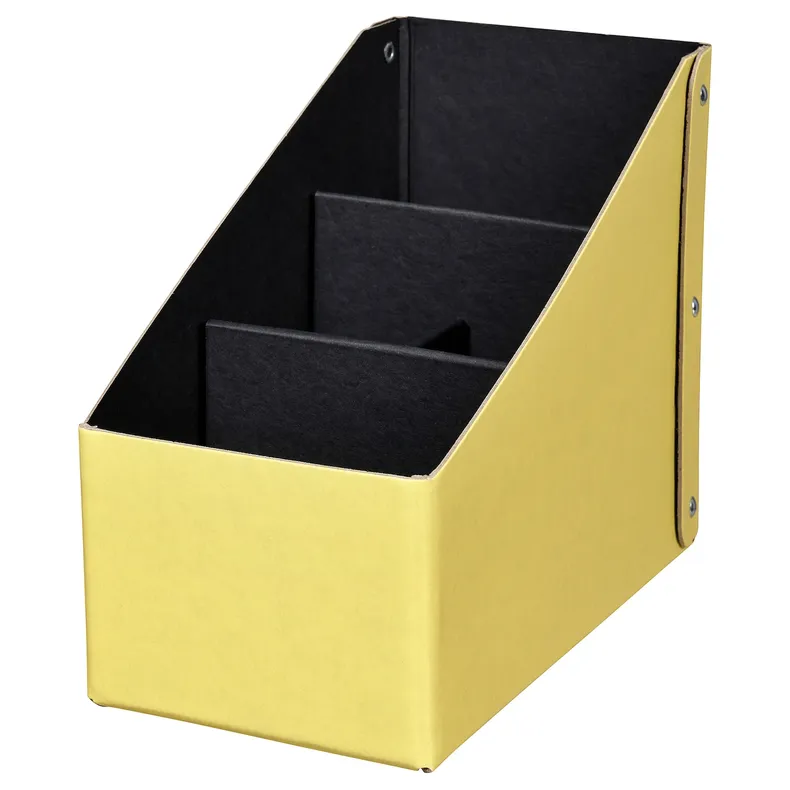 IKEA NIMM НИММ, подставка д/канцелярских принадлежн, желтый, 10x15 см 505.959.27 фото №1