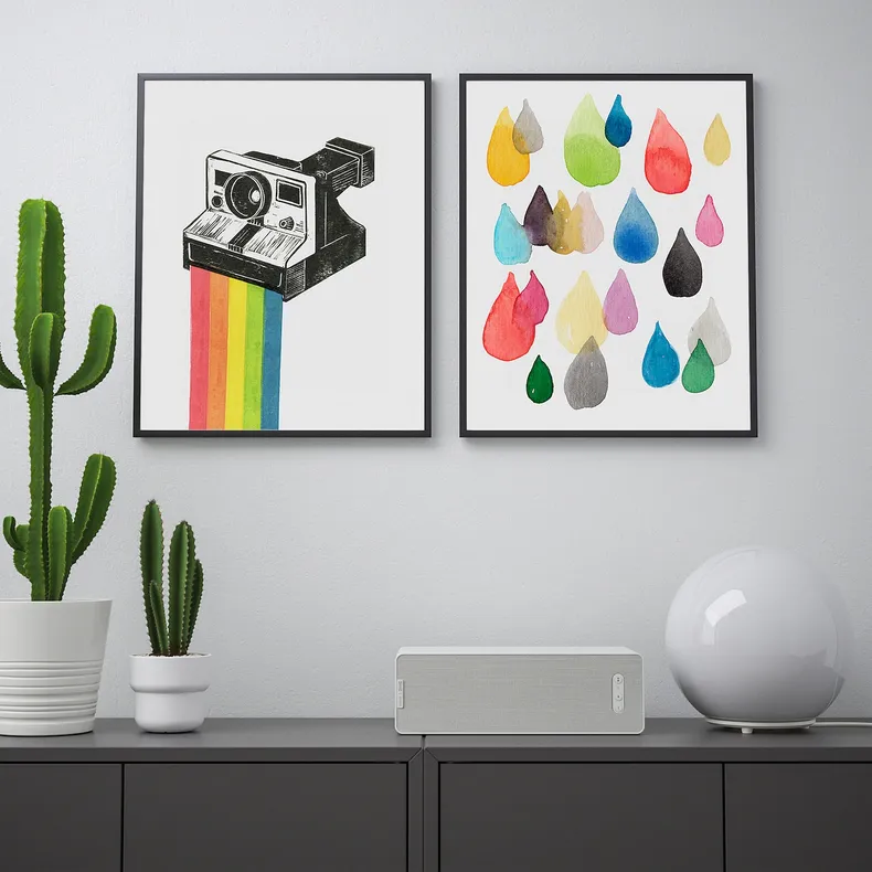 IKEA BILD БІЛЬД, постер, вловлюйте кольори, 40x50 см 305.366.94 фото №2