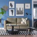IKEA PÄRUP ПЕРУП, 2-місний диван, Фритуна сіра/коричнева 895.142.18 фото thumb №2
