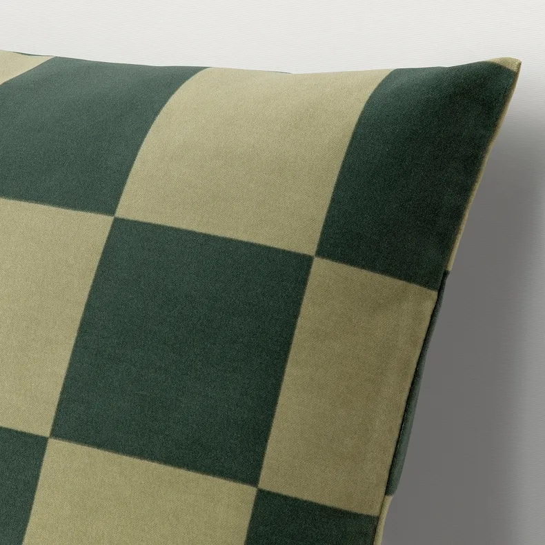 IKEA IDGRAN ІДГРАН, чохол на подушку, зелений, 50x50 см 205.802.39 фото №4