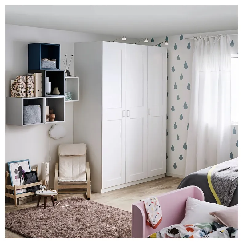 IKEA GRIMO ГРІМО, дверцята, білий, 50x195 см 403.434.64 фото №2