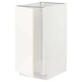 IKEA METOD МЕТОД, напольный шкаф п / мойку / сорт мусора, белый / Вальстена белый, 40x60 см 595.071.44 фото