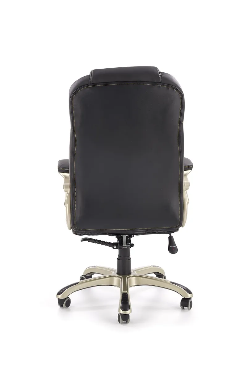 Крісло комп'ютерне офісне обертове HALMAR DESMOND, чорний фото №2