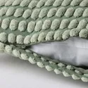 IKEA SVARTPOPPEL СВАРТПОППЕЛ, чохол на подушку, блідо-сіро-зелений, 50x50 см 005.430.16 фото thumb №2