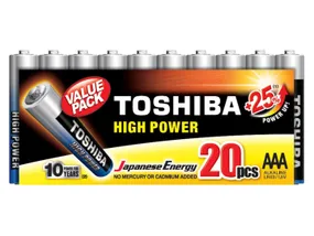 BRW Toshiba, Щелочные батарейки AAA LR03 079460 фото