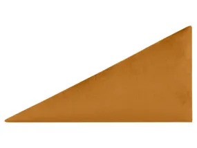 BRW Обитая треугольная панель P 30x15 см желтая 081245 фото