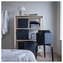 IKEA NIMM НИММ, коробка с крышкой, черный, 35x50x30 см 005.200.53 фото thumb №7