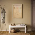 IKEA BILD БІЛЬД, постер, Вітрувіанська людина, 61x91 см 804.418.44 фото thumb №2