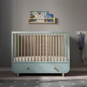 IKEA MYLLRA МЮЛЛРА, детская кроватка с ящиком, светло-бирюзовый, 60x120 см 804.626.19 фото thumb №9