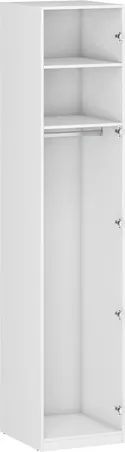 Модульная гардеробная система HALMAR FLEX - корпус k2 50x54 см белый фото thumb №1