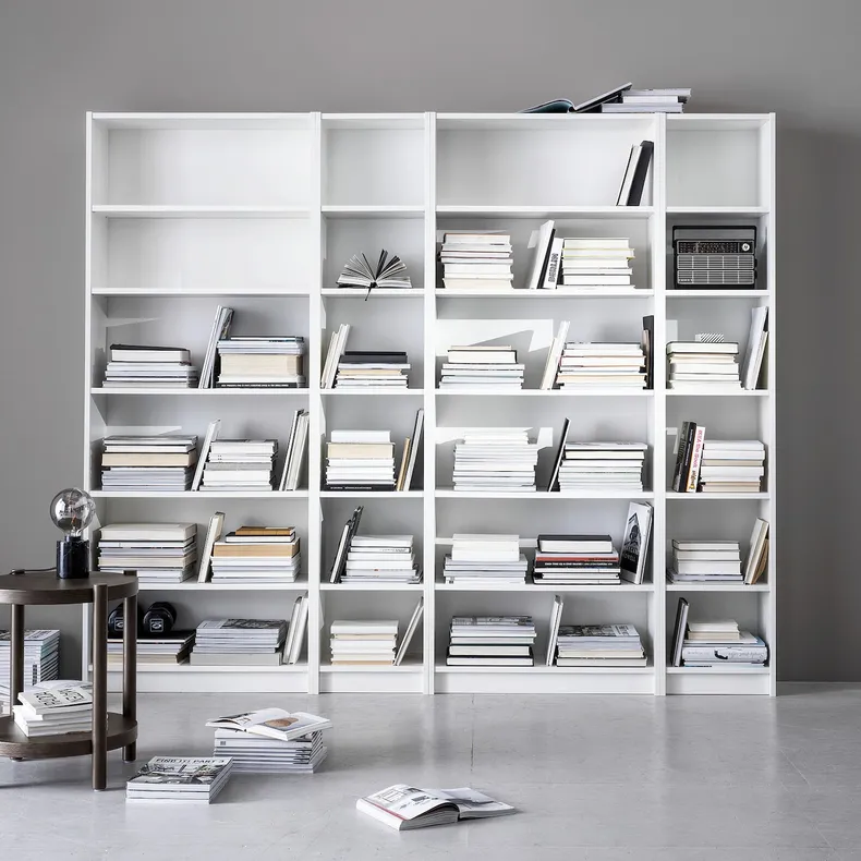 IKEA BILLY БИЛЛИ, стеллаж, белый, 80x28x202 см 002.638.50 фото №4