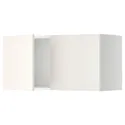 IKEA METOD МЕТОД, шафа навісна із 2 дверцятами, білий / ВЕДДІНГЕ білий, 80x40 см 694.609.14 фото thumb №1