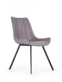 Кухонний стілець HALMAR K279 сірий/чорний фото thumb №6
