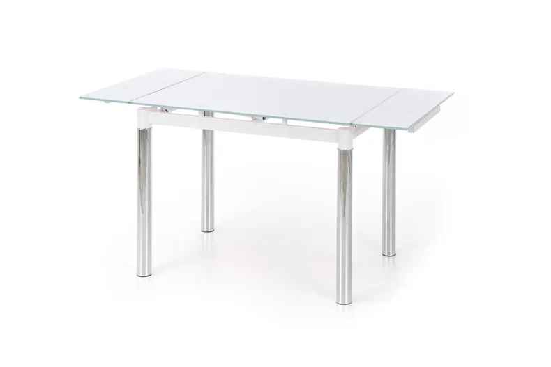 Кухонний стіл HALMAR LOGAN 2 96-142x70 см білий фото №4