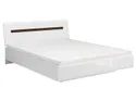 BRW Кровать двуспальная с ламелями BRW AZTECA TRIO 160х200 см, белый/глянцевый белый LOZ/160-BI/BIP фото thumb №4