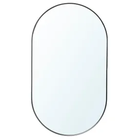 IKEA LINDBYN ЛІНДБЮН, дзеркало із шухлядою, чорний, 40x70 см 104.586.11 фото