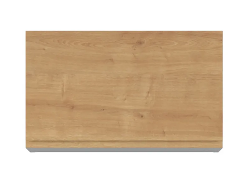 BRW Кухонный шкаф с навесным верхом Sole 60 см дуб арлингтон, альпийский белый/арлингтонский дуб FH_GO_60/36_O-BAL/DAANO фото №1