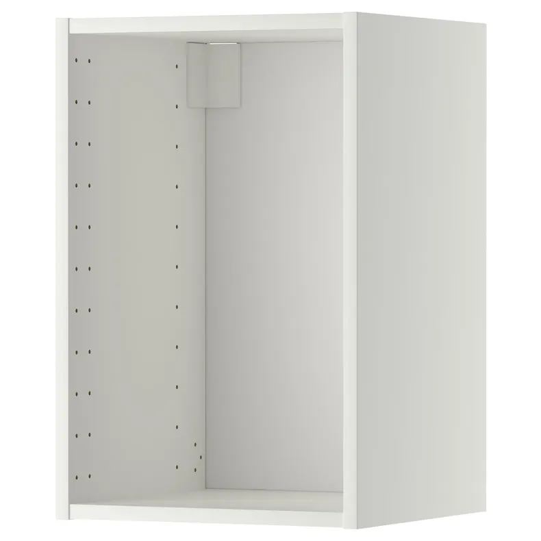 IKEA METOD МЕТОД, каркас навесного шкафа, белый, 40x37x60 см 102.055.34 фото №1