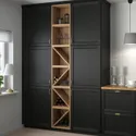 IKEA VADHOLMA ВАДХОЛЬМА, шкаф для вина, коричневый / пятнистый ясень, 40x37x40 см 903.743.30 фото thumb №2