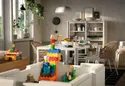 IKEA BYGGLEK БЮГГЛЕК, конструктор LEGO®, 201 деталь, различные цвета 204.368.88 фото thumb №5