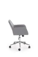 Крісло комп'ютерне офісне обертове HALMAR MOREL, сірий, тканина фото thumb №2