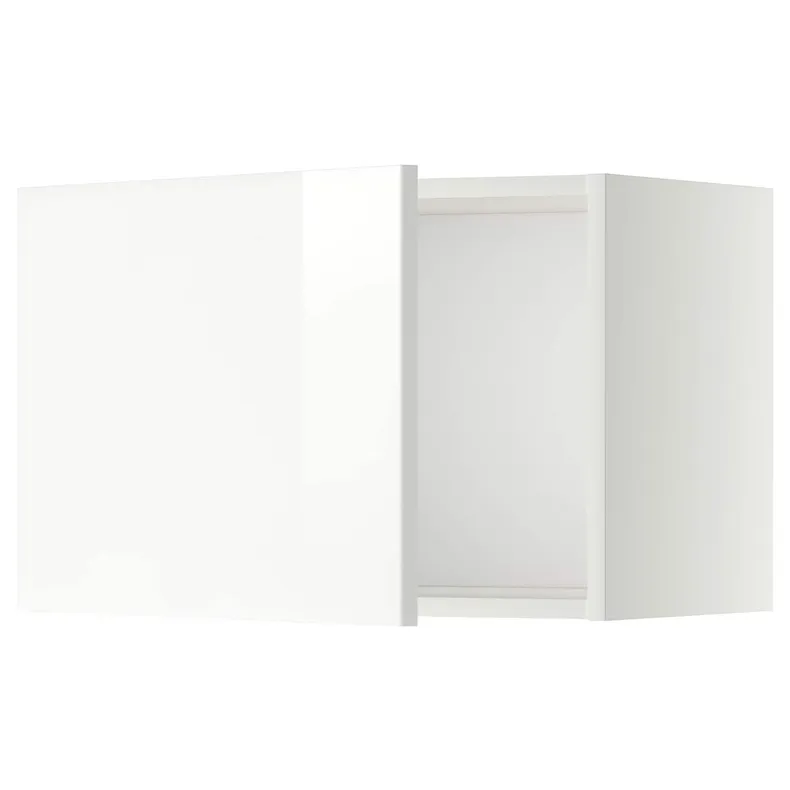 IKEA METOD МЕТОД, навісна шафа, білий / РІНГХУЛЬТ білий, 60x40 см 794.574.16 фото №1