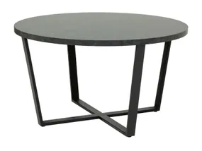 Стол круглый BRW Gosol, 77 см, черный BLACK фото