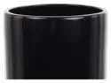 BRW Керамическая цилиндрическая ваза черного цвета 091701 фото thumb №2