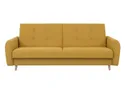 BRW Тримісний розкладний диван Tova з ящиком для зберігання жовтий, Кашемір 14 WE-TOVA-3K-G2_BBA410 фото thumb №1