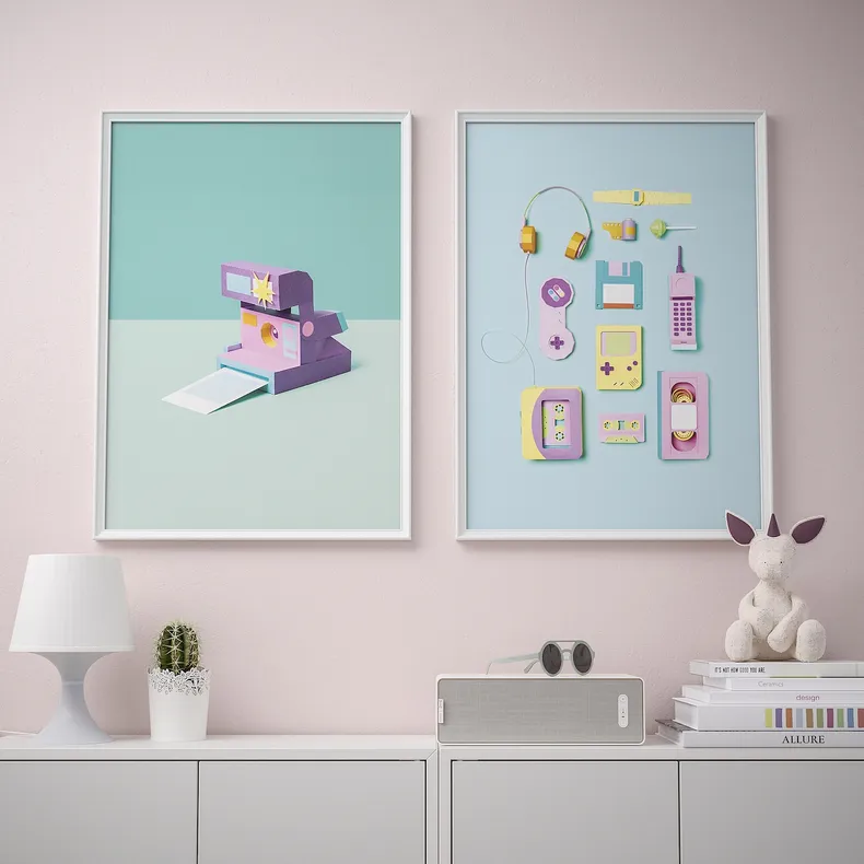 IKEA BILD БІЛЬД, постер, ретро-гаджети, 50x70 см 905.453.70 фото №2