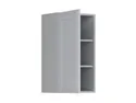 BRW Верхний кухонный шкаф Верди 40 см левый светло-серый матовый, греноловый серый/светло-серый матовый FL_G_40/72_L-SZG/JSZM фото thumb №3