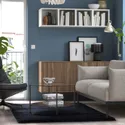IKEA VOLLERSLEV ВОЛЛЕРСЛЕВ, килим, довгий ворс, темно-синій, 133x195 см 904.925.74 фото thumb №3