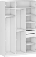 Модульна гардеробна система HALMAR FLEX - корпус k7 150x54 см білий фото thumb №1