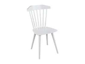BRW Дерев'яний провансальський стілець з палицею білий, білий TXK_PAT_PROW-TX098-1-TK0 фото