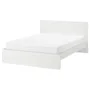 IKEA MALM МАЛЬМ, каркас кровати, белый / Линдбоден, 140x200 см 594.949.62 фото