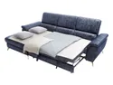 BRW Угловой диван Livorno с ящиком для хранения темно-синий велюр, Touch Me 8 NA-LIVORNO-L-G3_B84316 фото thumb №5