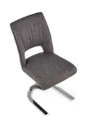 Кухонний стілець HALMAR K441 сірий/чорний фото thumb №4