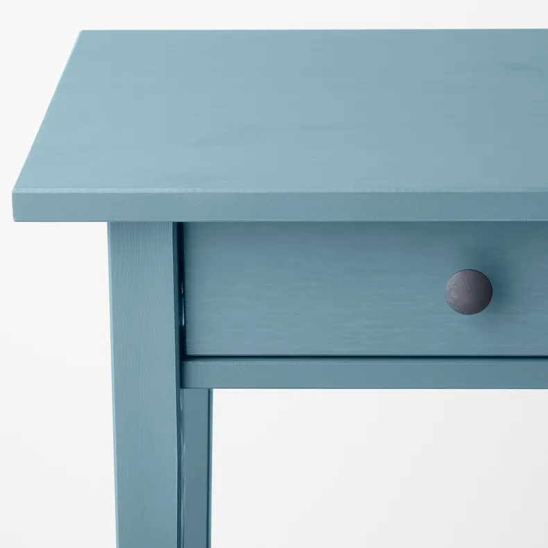 IKEA HEMNES ХЕМНЕС, приліжковий столик, синя пляма, 46x35 см 505.739.49 фото №3